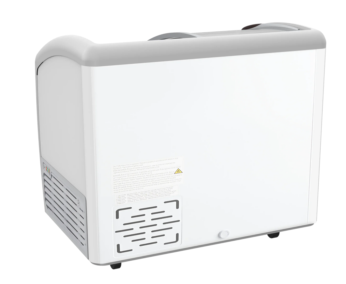 2026 NewKoolMore 40 in. Display Ice Cream Freezer - 9 Cu. ft.