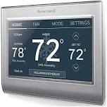 Honeywell Wi - Fi Smart Color Thermostat, 7 Day Programmable, Touch, Alexa Ready