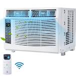 Garvee 5000 BTU Window Air Conditioner, Fast Cooling for Rooms up to 150 Sq. Ft, Window Ac Unit with 7 Level, 6000 / White | With Wi-Fi
