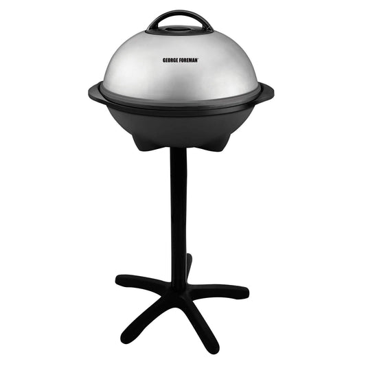 George Foreman Silver 12+ Servings Upto 15 Electric Grill