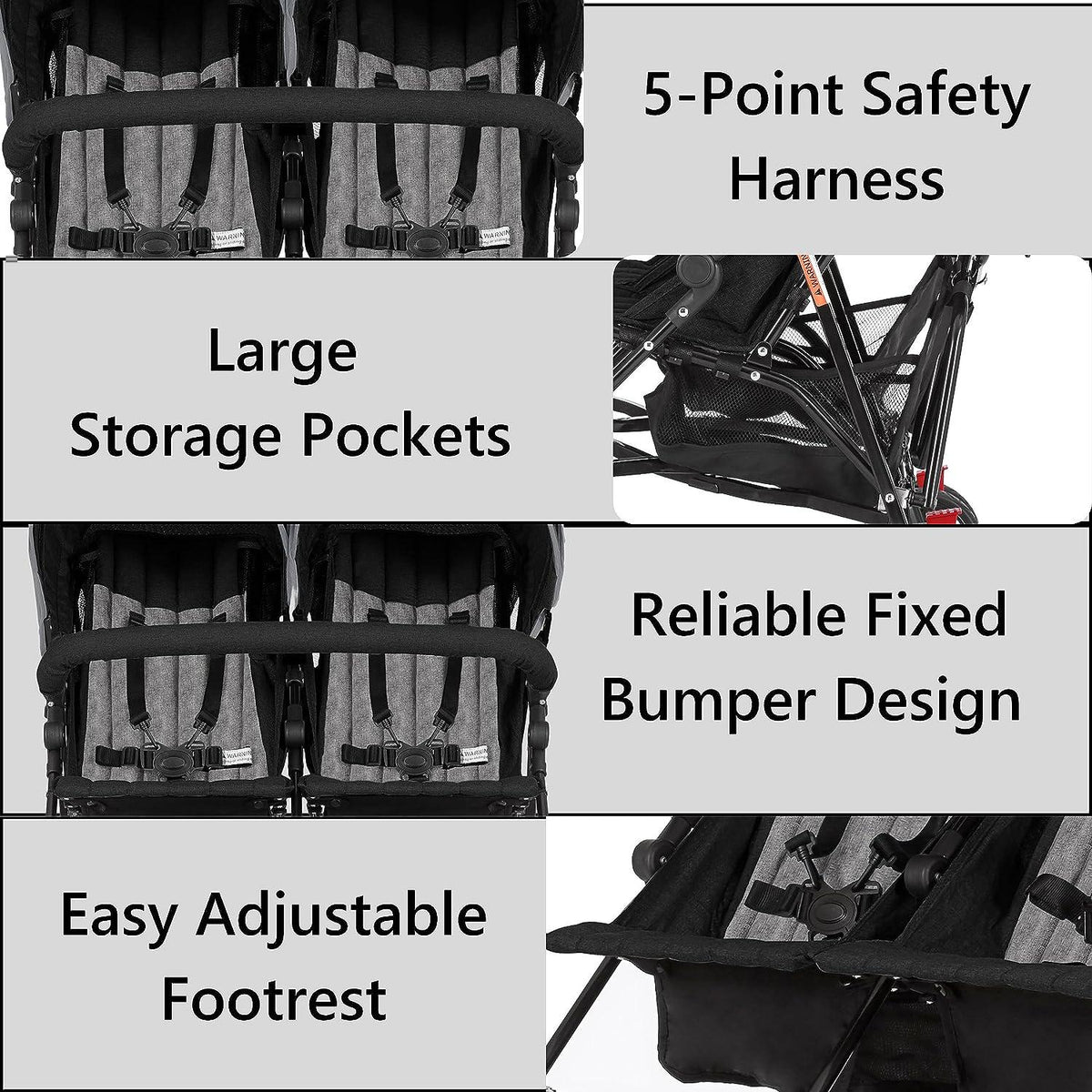 2026 NewDream On Me Volgo Twin Umbrella Stroller