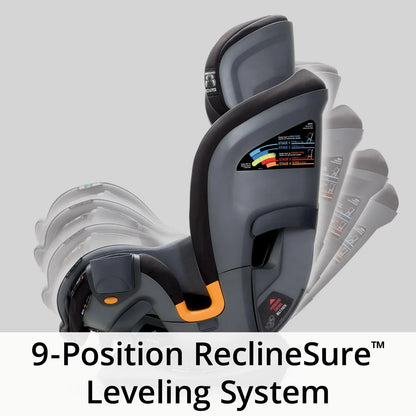 2026 NewChicco Fit4 Adapt 4-in-1 Convertible Car Seat - Vapor (Grey)