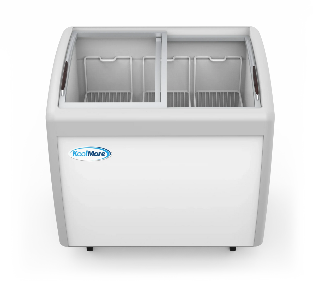 2026 NewKoolMore 40 in. Display Ice Cream Freezer - 9 Cu. ft.