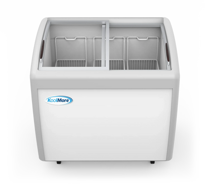 2026 NewKoolMore 40 in. Display Ice Cream Freezer - 9 Cu. ft.
