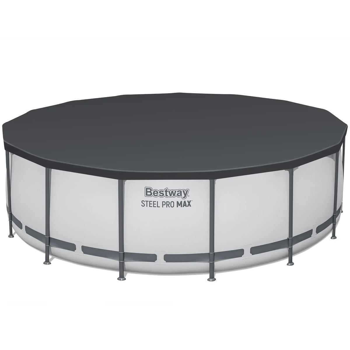 2026 NewBestway: Steel Pro MAX 15' X 48" Above Ground Pool Set - 4231 Gallon, Outdoor Family Pool, Corrosion & Puncture Resistant, Includes Filter, Pump, Ladder & Cover
