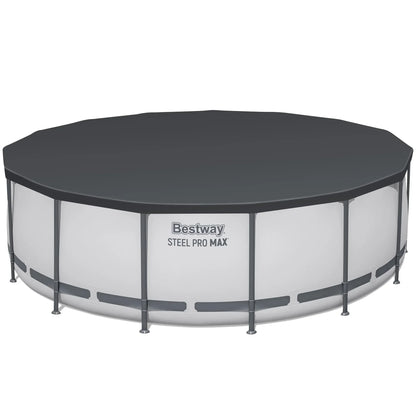 2026 NewBestway: Steel Pro MAX 15' X 48" Above Ground Pool Set - 4231 Gallon, Outdoor Family Pool, Corrosion & Puncture Resistant, Includes Filter, Pump, Ladder & Cover