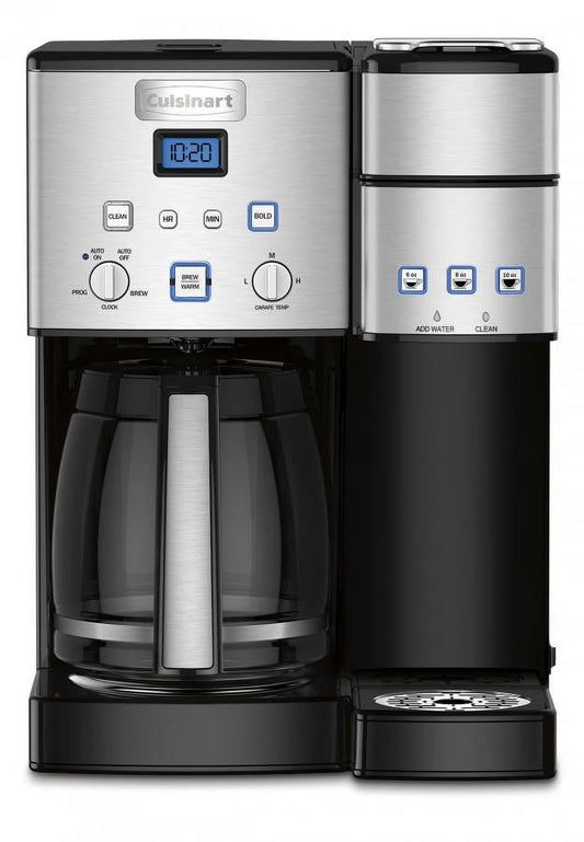 Cuisinart Coffee Makers Coffee Center — 12 Cup Coffeemaker and Single - Serve Brewer