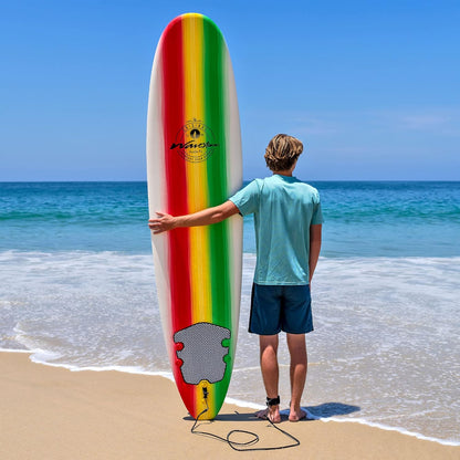 Classic Soft Top Foam 8ft Surfboard