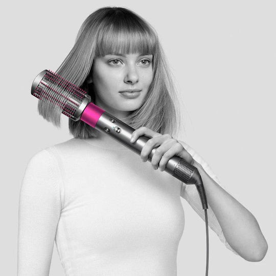 Dyson Airwrap Complete : high Quality Airwrap Hair Style (Nickel/Fuchsia)