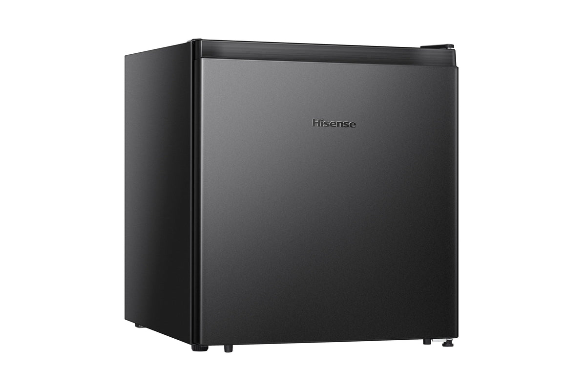 2026 NewHisense 1.6 Cu ft Single Door Mini Fridge, Black, Energy Star, 1 Year Warranty, WMS017M6XBE New