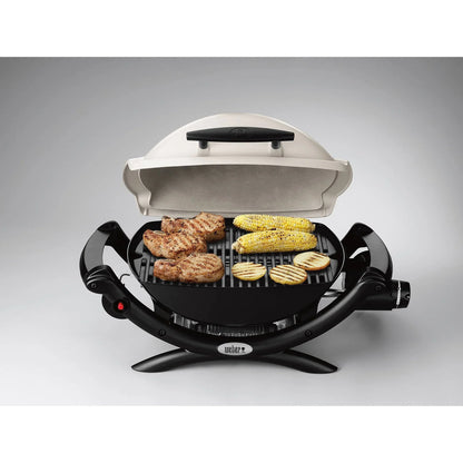2026 NewWeber Q 1000 1-Burner Portable Gas Grill, Titanium