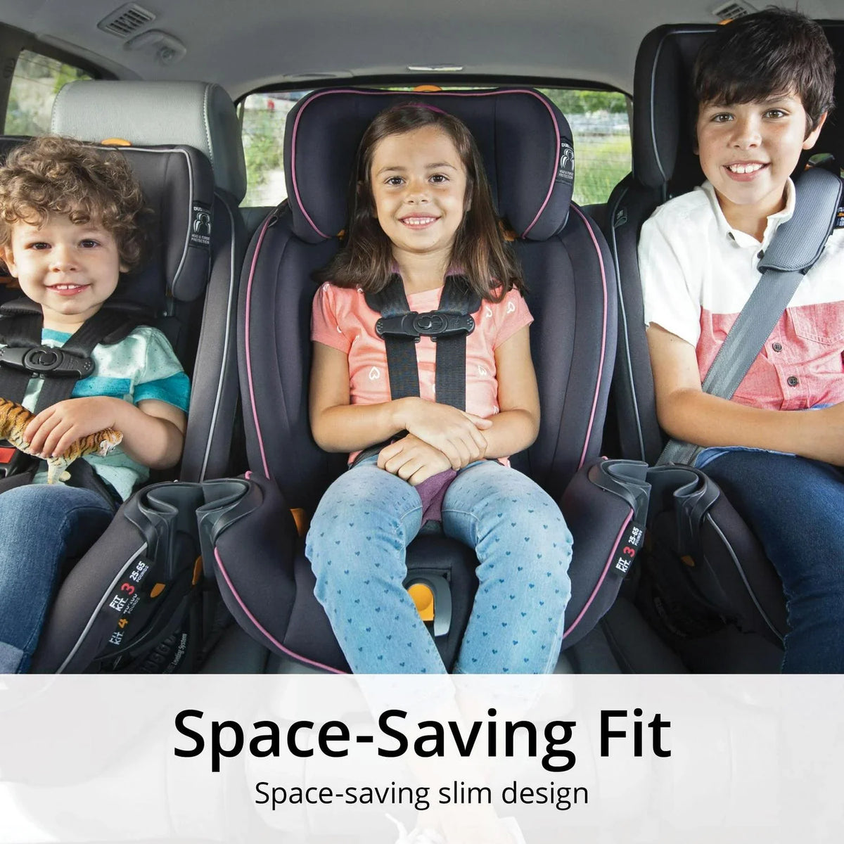 2026 NewChicco Fit4 Adapt 4-in-1 Convertible Car Seat - Vapor (Grey)