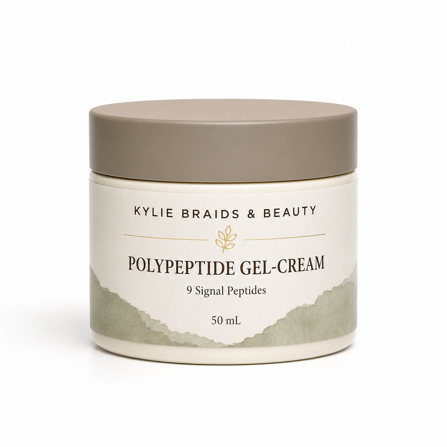 Kylie Braids & Beauty Polypeptide Gel-Cream with 9 Signal Peptides, 50 mL, front view