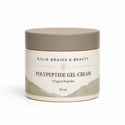 Kylie Braids & Beauty Polypeptide Gel-Cream with 9 Signal Peptides, 50 mL, front view