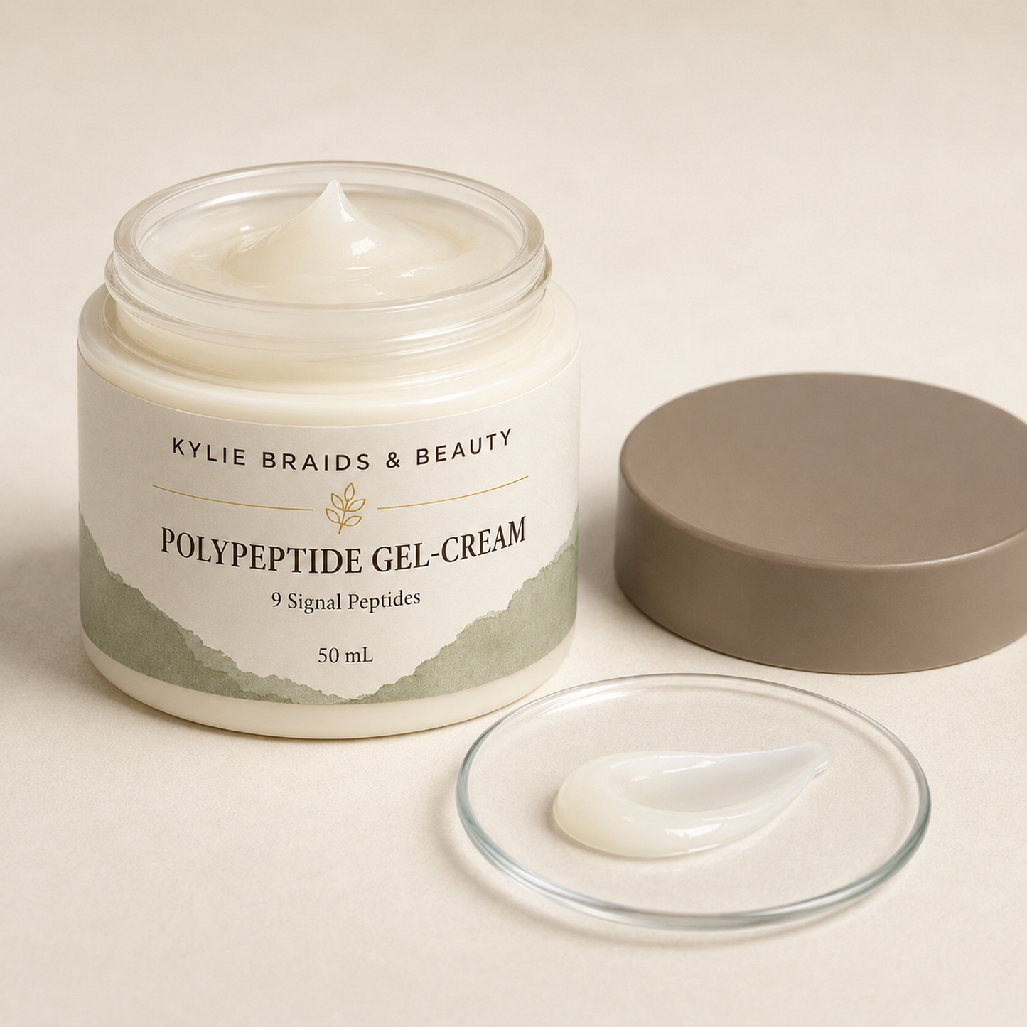 Kylie Braids & Beauty Polypeptide Gel-Cream with gel-cream texture
