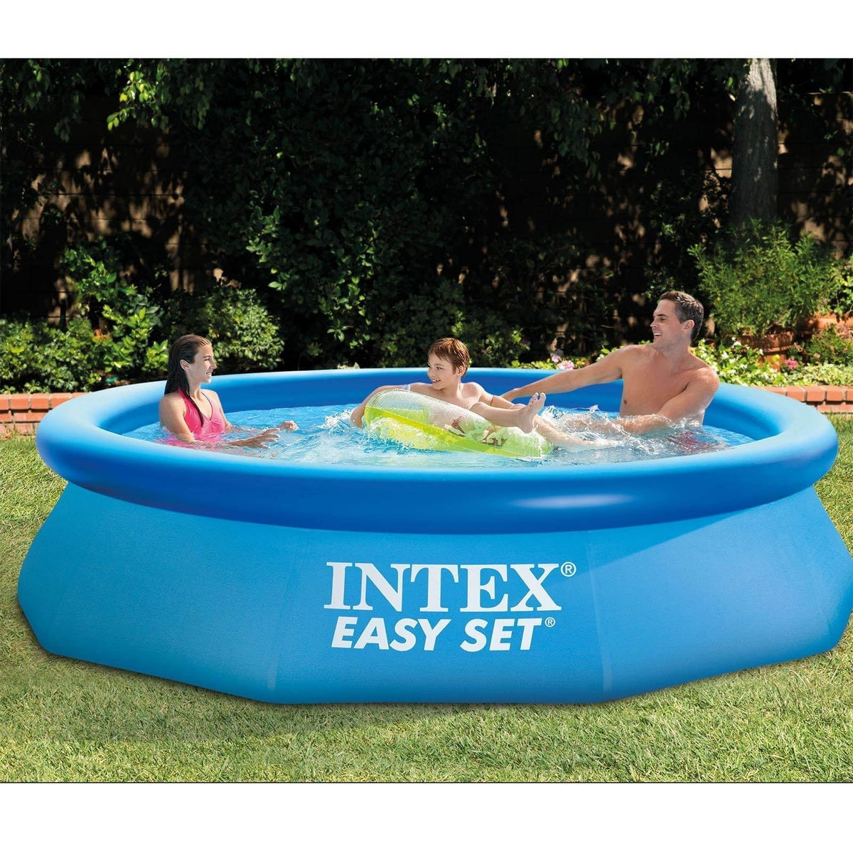 2026 NewIntex Easy Set 10 Ft x 30 In Above Ground Inflatable Round Swimming Pool