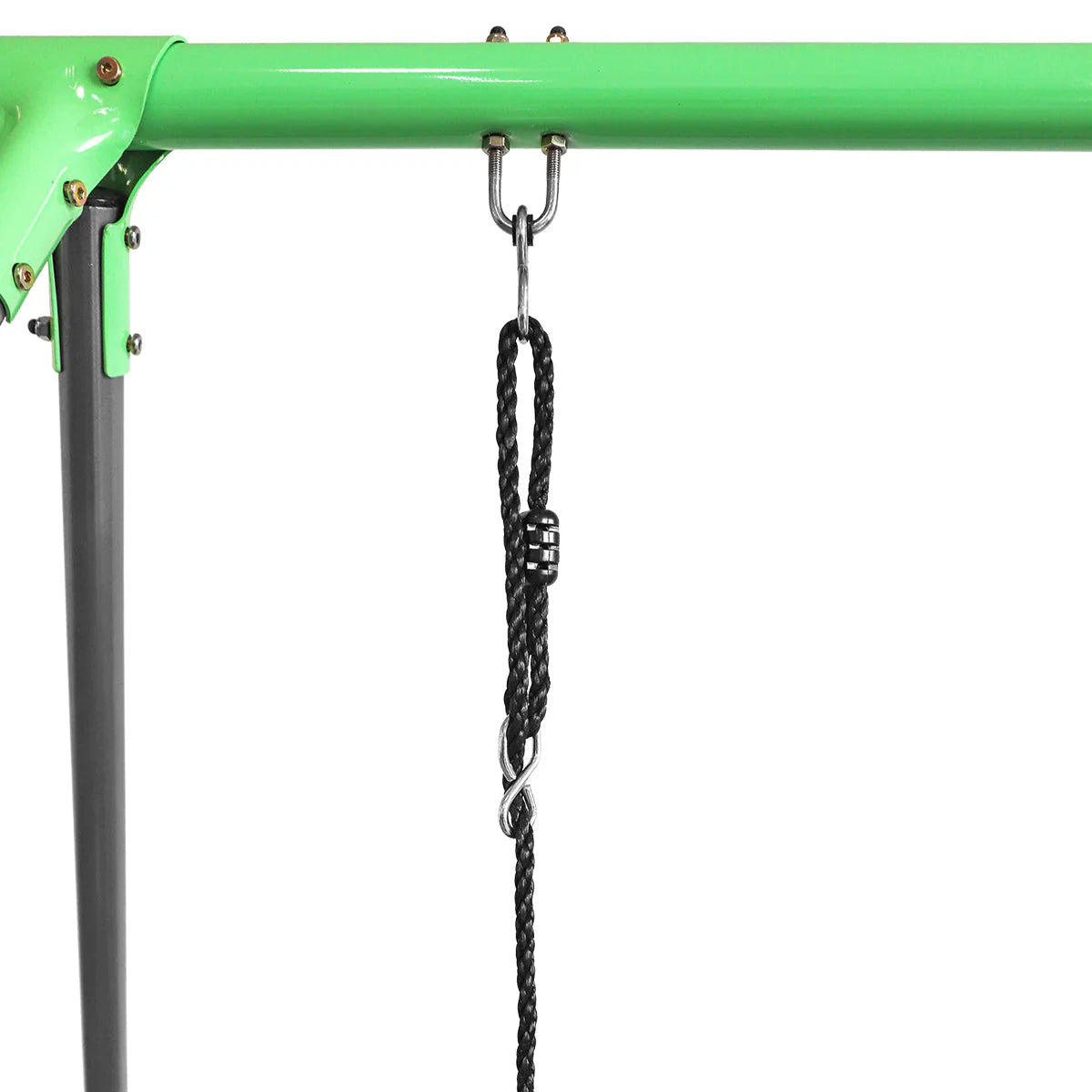 Lifespan Kids Lynx 4 Station Swing Set with Slippery Slide
