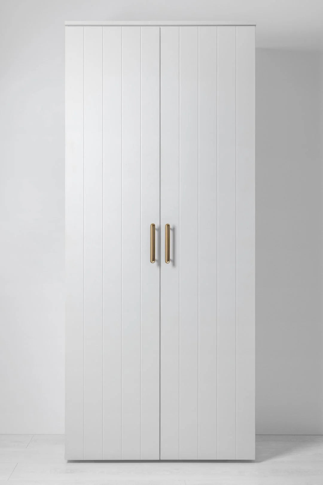 STOCKHOLM UNIVERSAL STORAGE CUPBOARD - VJ PANEL - DECO GOLD HANDLE