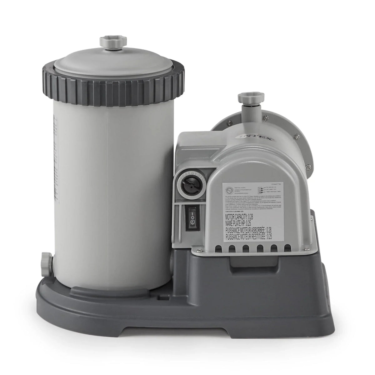 2026 NewIntex Krystal Clear 2500 GPH Swimming Pool Filter Cartridge Pump With Timer