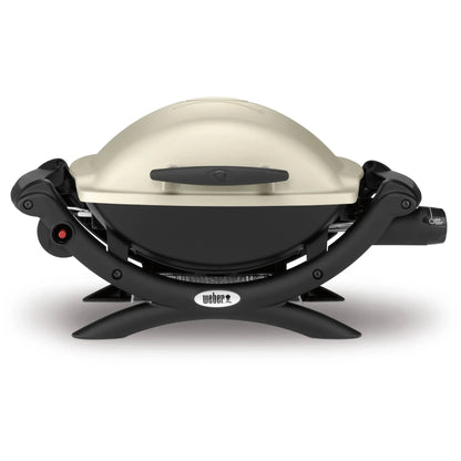 2026 NewWeber Q 1000 1-Burner Portable Gas Grill, Titanium