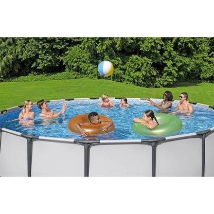 2026 NewBestway: Steel Pro MAX 15' X 48" Above Ground Pool Set - 4231 Gallon, Outdoor Family Pool, Corrosion & Puncture Resistant, Includes Filter, Pump, Ladder & Cover