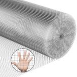 DWALE 48inx100ft 19 Gauge Heavy Duty Galvanized Wire Fence, 48''100ft-1/4inch