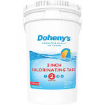 Doheny's 3 in Chlorine Tabs, 50 lb