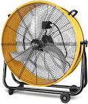 Simple Deluxe 24 in 3 Speed 4700 CFM Metal Drum Fan, 30"