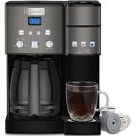 Cuisinart Coffee Makers Coffee Center?12 Cup Coffeemaker and Single - Serve Brewer, Black